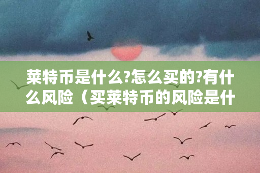 莱特币是什么?怎么买的?有什么风险（买莱特币的风险是什么意思）