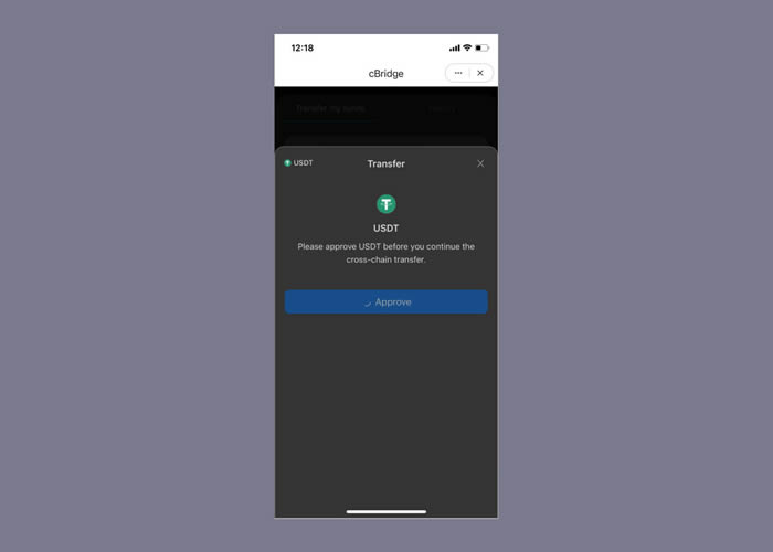 如何在imToken钱包使用cBridge跨链桥