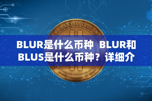 BLUR是什么币种 BLUR和BLUS是什么币种？详细介绍BLUR币和BLUS币的背景、特点和用途