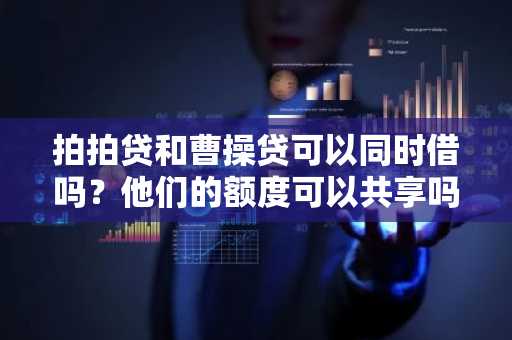 拍拍贷和曹操贷可以同时借吗？他们的额度可以共享吗。