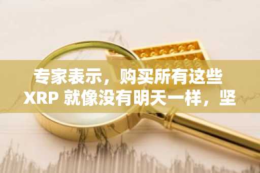 专家表示，购买所有这些 XRP 就像没有明天一样，坚持现在 2-3 美元，新的 0.45-0.55 美元