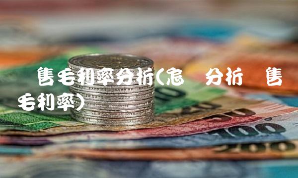 销售毛利率分析(怎样分析销售毛利率)