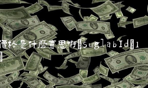 价格是什么意思啊(suglabId_1)