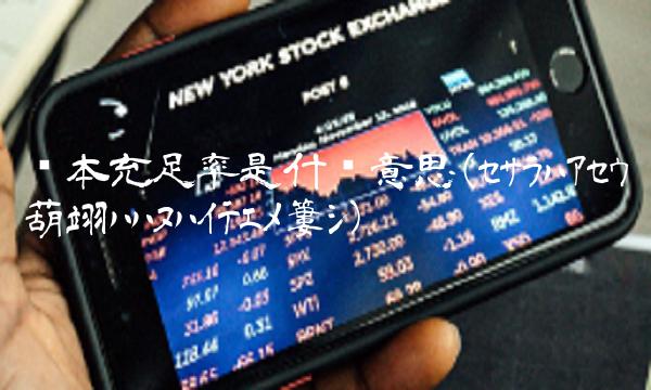 资本充足率是什么意思(ｾｻﾗﾊｱｾｳ葫翊ﾊﾊﾇﾊｲﾃｴﾒ簍ｼ)