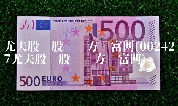 尤夫股份股吧东方财富网(002427尤夫股份股吧东方财富网)