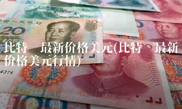 比特币**价格美元(比特币**价格美元行情)