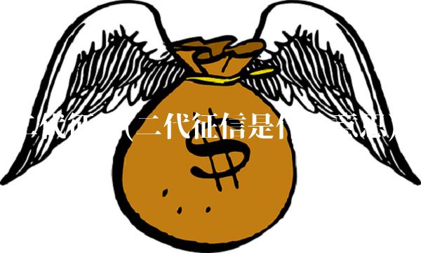 二代征信(二代征信是什么意思)