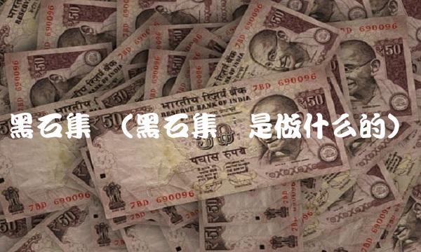 黑石集团(黑石集团是做什么的)