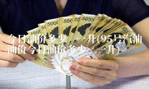 今日油价多少钱一升(95号汽油油价今日油价多少钱一升)