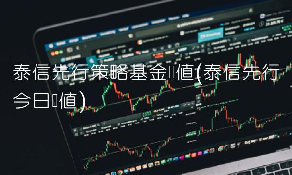 泰信先行策略基金净值(泰信先行今日净值)