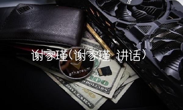 谢家瑾(谢家瑾 讲话)