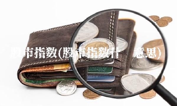 股市指数(股市指数什么意思)
