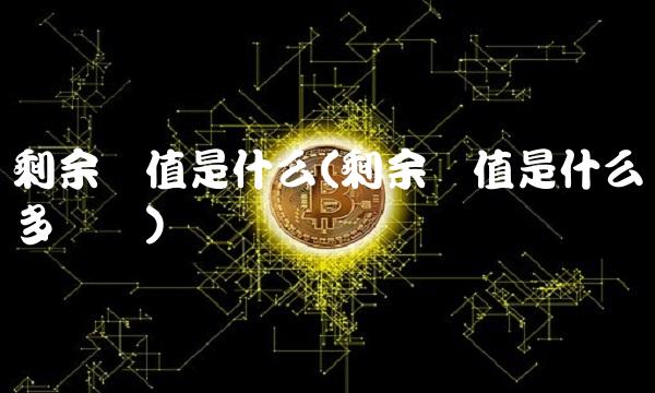 剩余价值是什么(剩余价值是什么多选题)