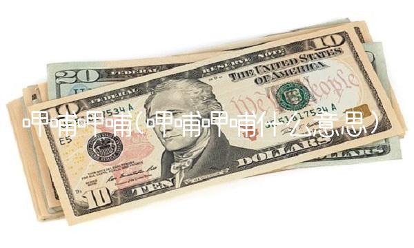呷哺呷哺(呷哺呷哺什么意思)