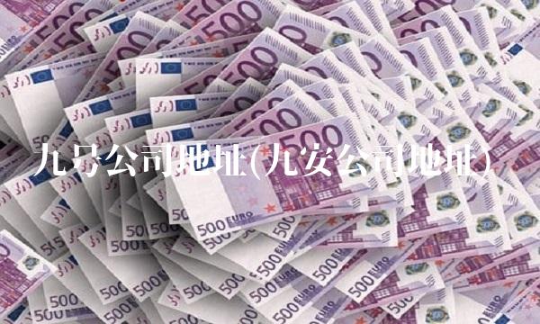 九号公司地址(九安公司地址)