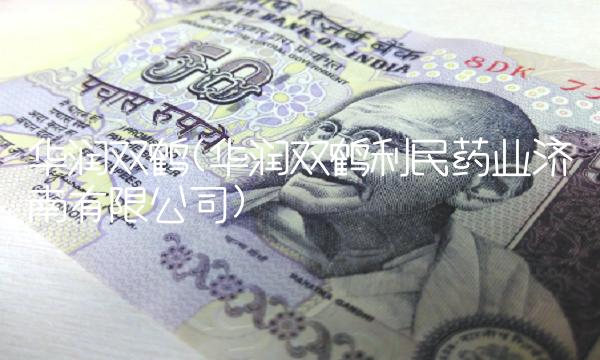 华润双鹤(华润双鹤利民药业济南有限公司)