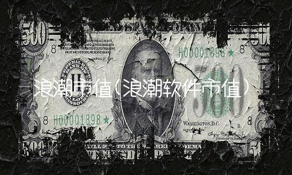 浪潮市值(浪潮软件市值)