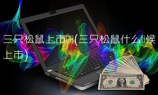 三只松鼠上市时间(三只松鼠什么时候上市)