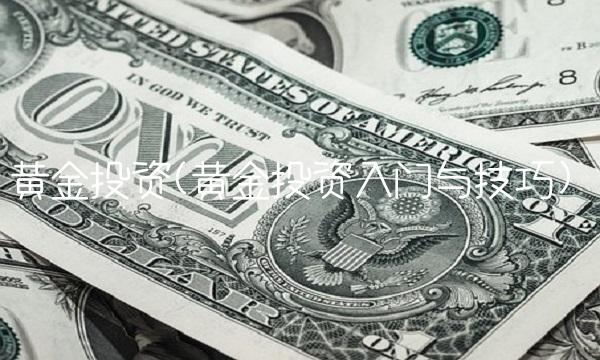 黄金投资(黄金投资入门与技巧)