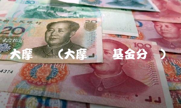大摩华鑫(大摩华鑫基金分红)