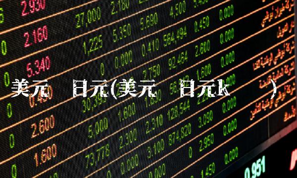 美元兑日元(美元兑日元k线图)