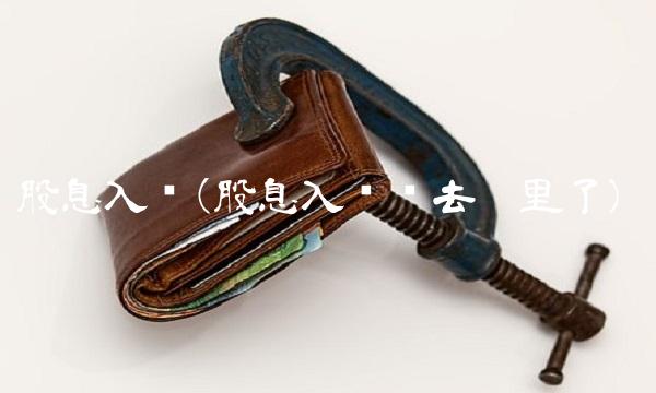 股息入账(股息入账钱去哪里了)