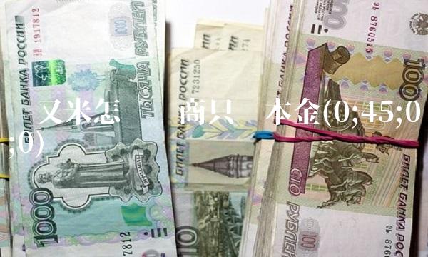 爱又米怎么协商只还本金(0;45;0;0)