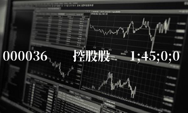 000036华联控股股吧 1;45;0;0