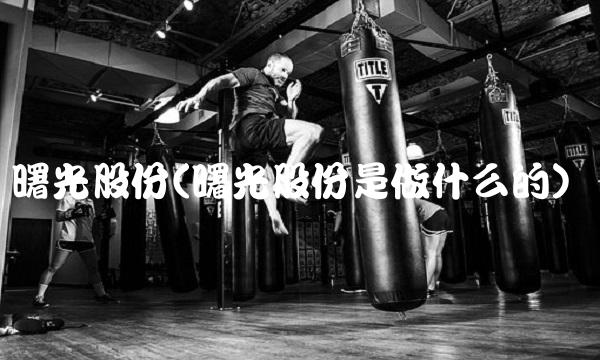 曙光股份(曙光股份是做什么的)