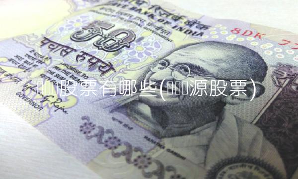 矿业类股票有哪些(矿业资源股票)