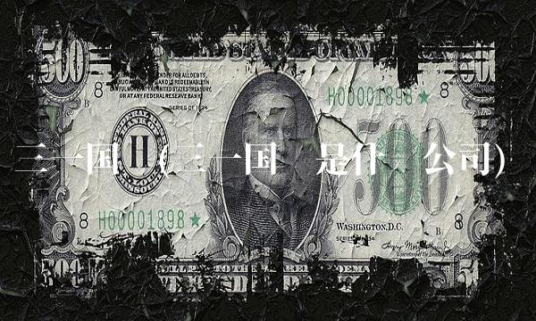 三一**(三一**是什么公司)