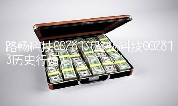 路畅科技002813(路畅科技002813历史行情)