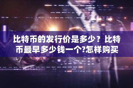 比特币的发行价是多少？比特币最早多少钱一个?怎样购买的?-**张图片-ZBLOG