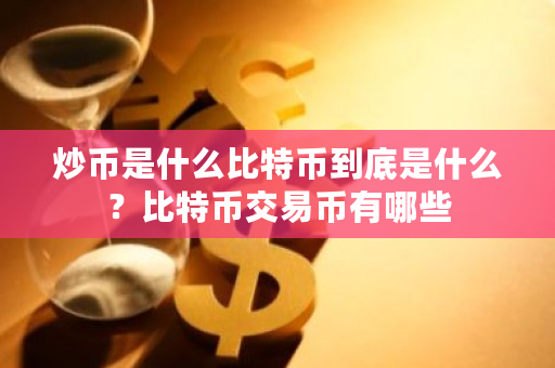 炒币是什么比特币到底是什么？比特币交易币有哪些-**张图片-ZBLOG