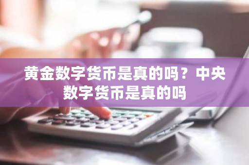 黄金数字货币是真的吗？**数字货币是真的吗-**张图片-ZBLOG