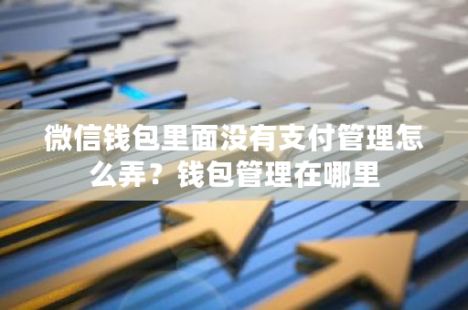 微信钱包里面没有支付管理怎么弄？钱包管理在哪里-**张图片-ZBLOG