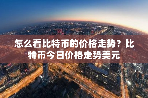 怎么看比特币的价格走势？比特币今日价格走势美元-**张图片-ZBLOG