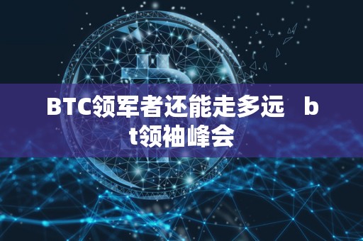 BTC领军者还能走多远 bt**峰会