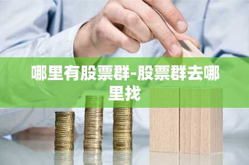 哪里有股票群-股票群去哪里找