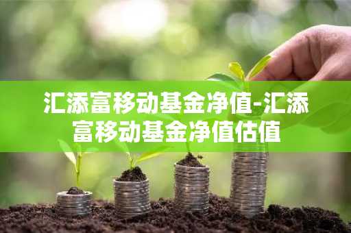 汇添富移动基金净值-汇添富移动基金净值估值