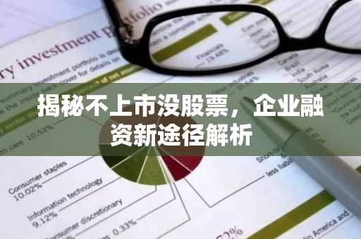 揭秘不上市没股票，企业融资新途径解析