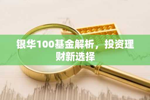 银华100基金解析，投资理财新选择
