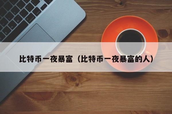 比特币一夜暴富(比特币一夜暴富的人)