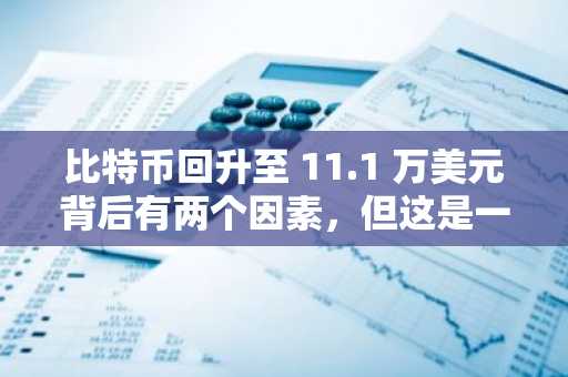 比特币回升至 11.1 万美元背后有两个因素，但这是一个牛市陷阱吗？